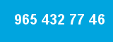 965 432 77 46 965 432 77 46